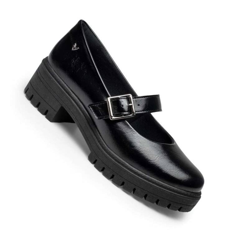 Sapato Mississipi Tratorado - Feminino - Preto Preto 3