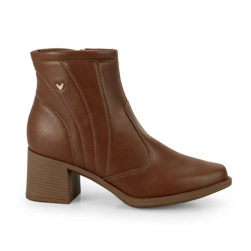 Bota Mississipi de Cano Curto Marrom - Marrom Marrom 2