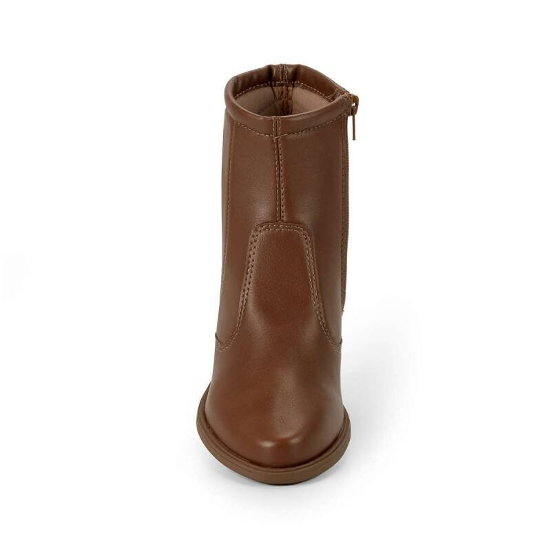 Bota Mississipi de Cano Curto Marrom - Marrom Marrom 3