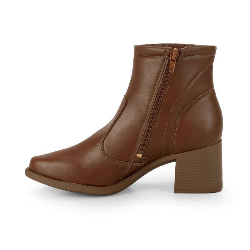 Bota Mississipi de Cano Curto Marrom - Marrom Marrom 4