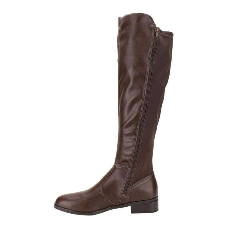 Bota Feminina Cano Alto Mississipi J1092 Marrom 3