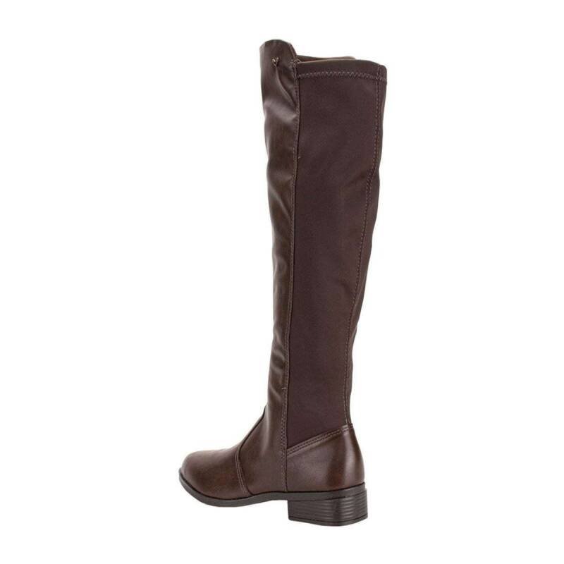 Bota Feminina Cano Alto Mississipi J1092 Marrom 4