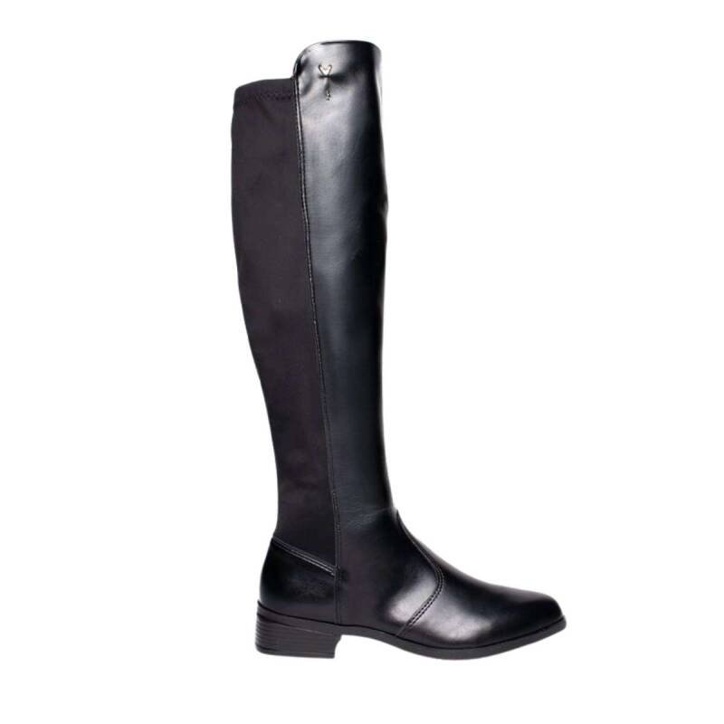 Bota Feminina Cano Alto Mississipi J1092 Preto 2
