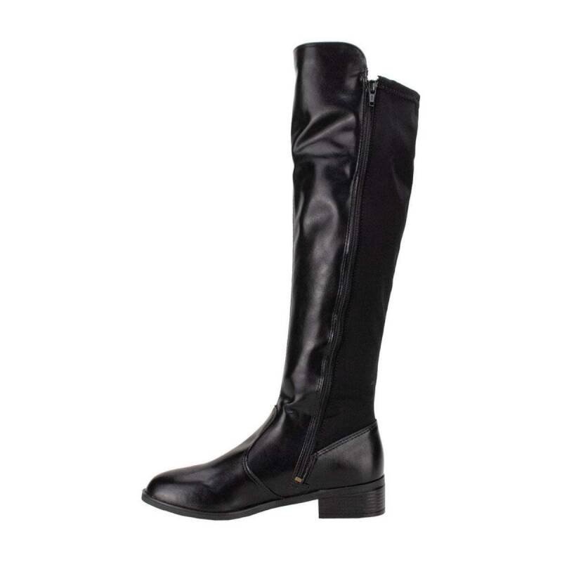 Bota Feminina Cano Alto Mississipi J1092 Preto 3