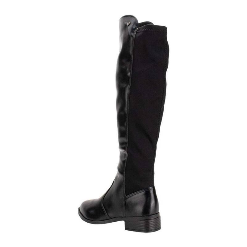 Bota Feminina Cano Alto Mississipi J1092 Preto 4