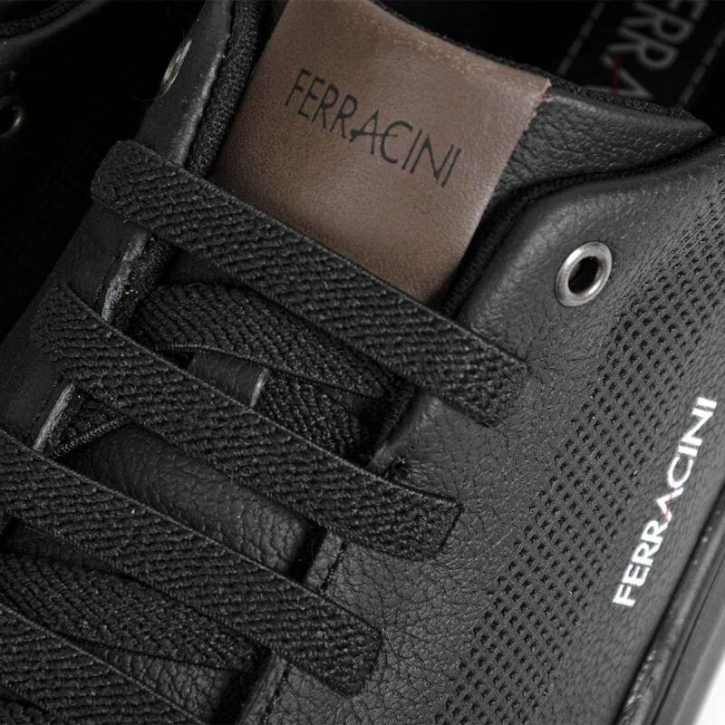 Sapatênis Ferracini Glow - Masculino - Preto Preto 3