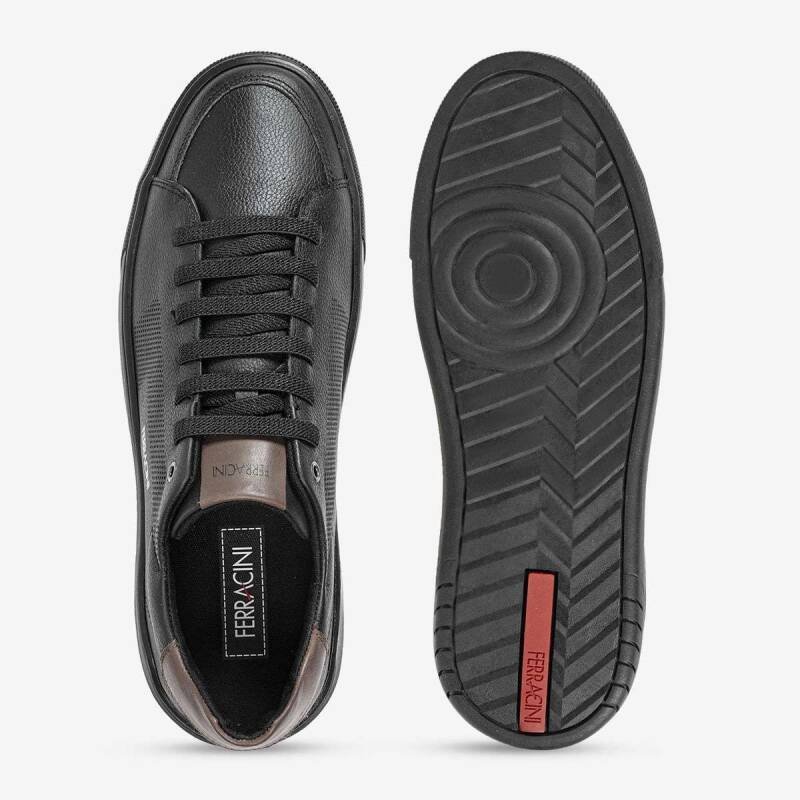 Sapatênis Ferracini Glow - Masculino - Preto Preto 4