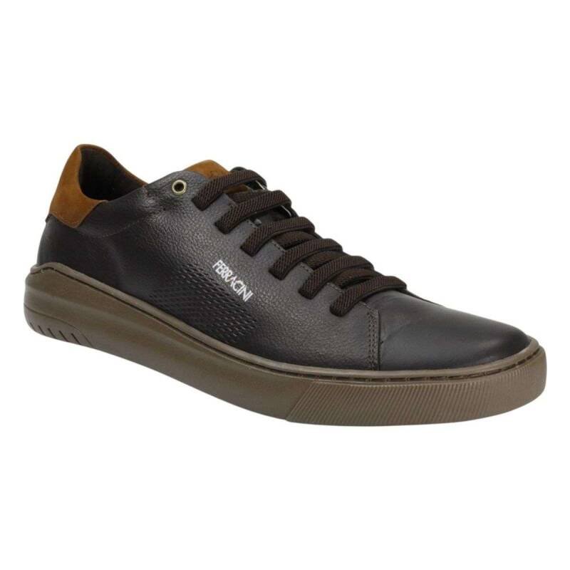 Sapatênis Ferracini Glow - Masculino - Marrom Marrom 3