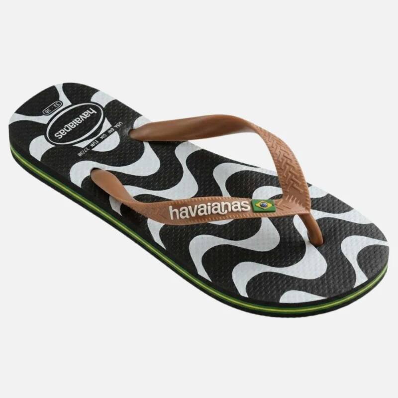 Chinelo Havaianas Top Copacabana - Unissex - Preto Marrom 2