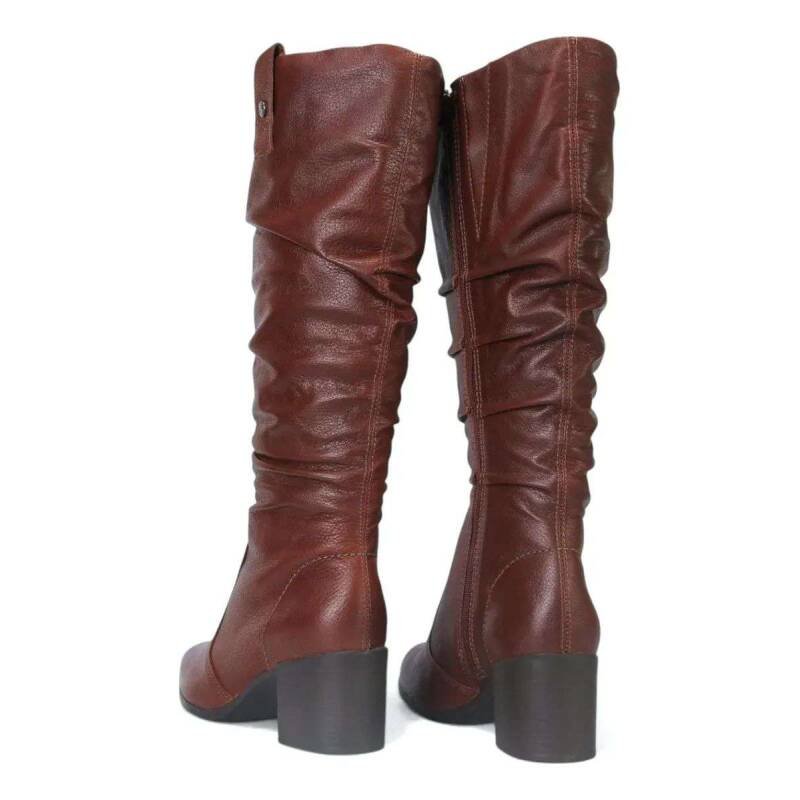 Bota Bottero Feminina Montaria Cano Longo Marrom 3