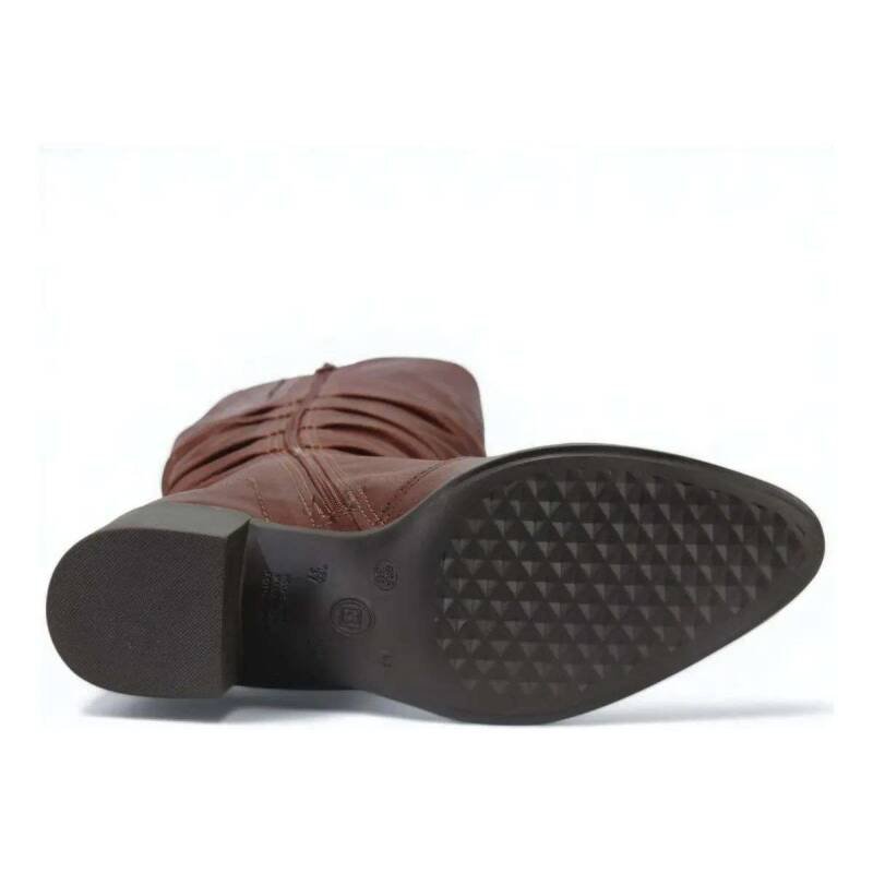 Bota Bottero Feminina Montaria Cano Longo Marrom 4