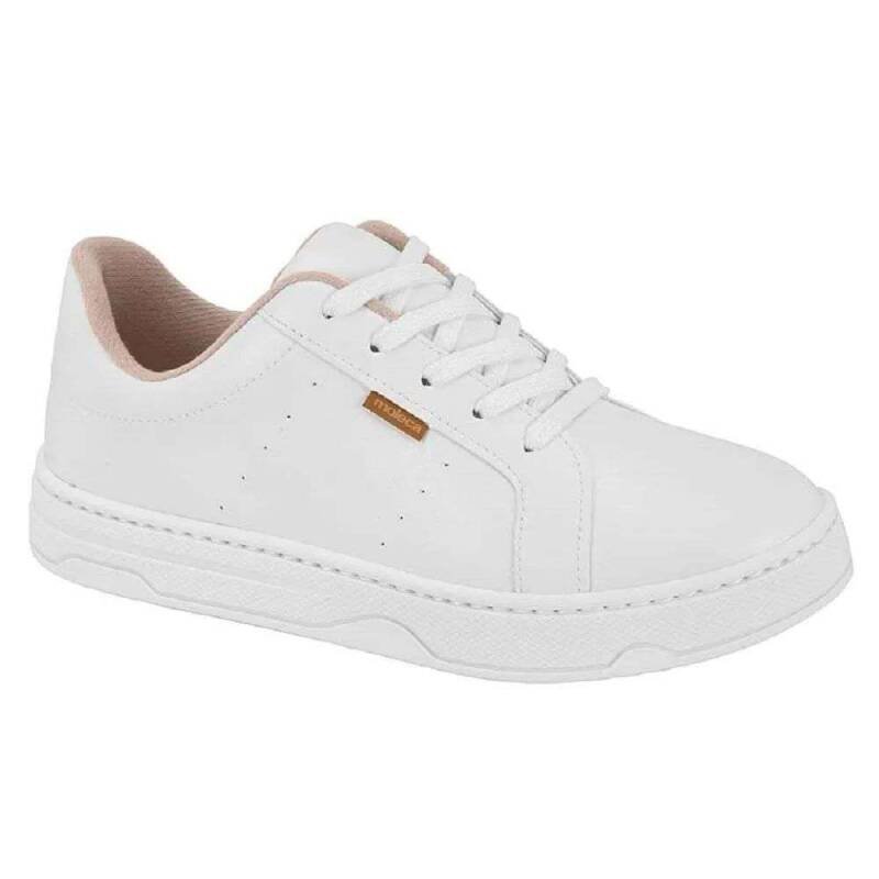 Tenis Moleca Casual Feminino - Branco Branco 3