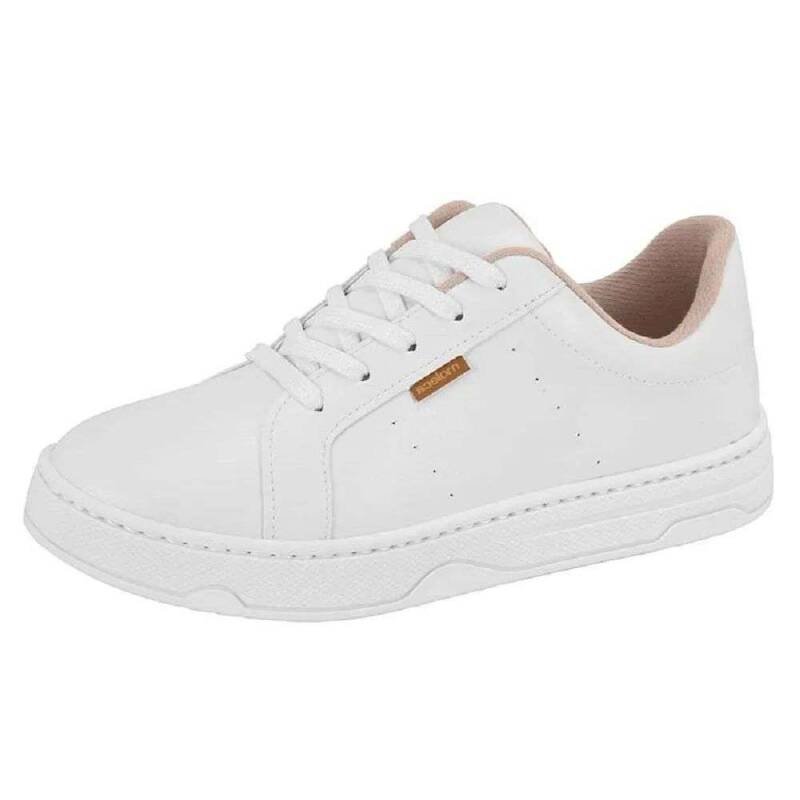 Tenis Moleca Casual Feminino - Branco Branco 4