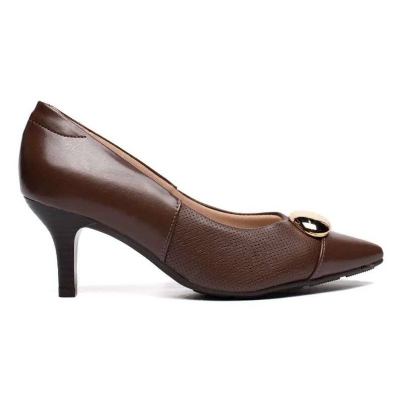 Scarpin Feminino Modare Napa Suprema - Marrom