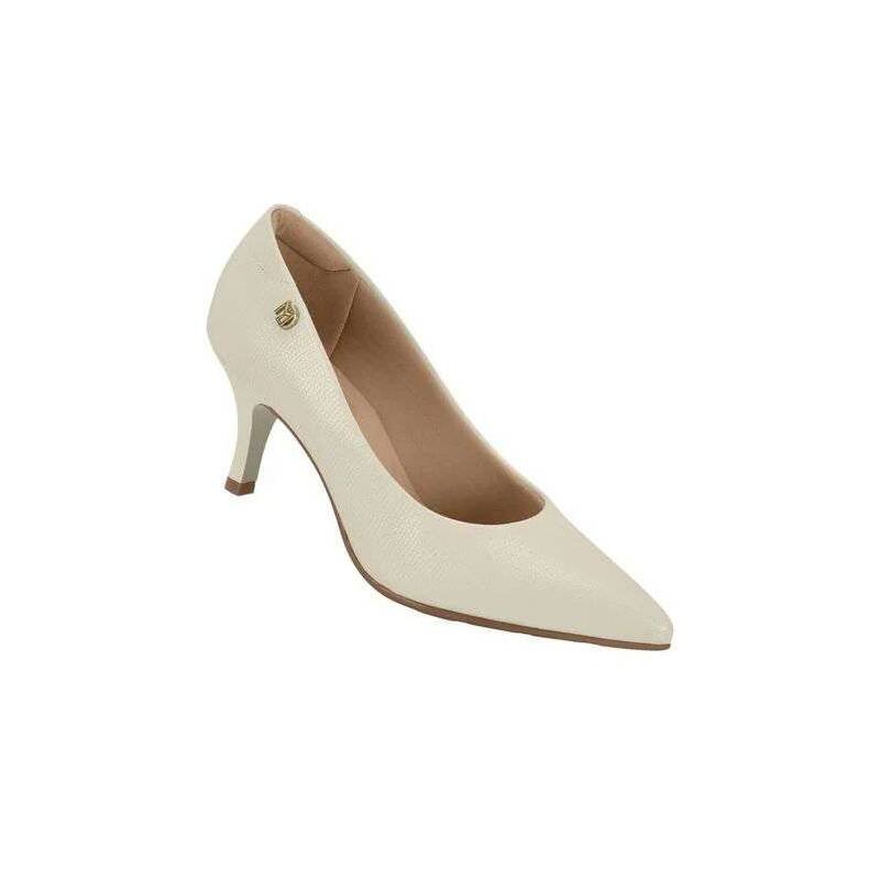 Sapato Scarpin Modare Feminino - Branco off