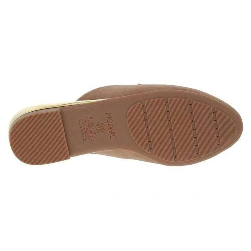 Mule Modare Ultraconforto Feminino Marrom - Marrom Marrom 5