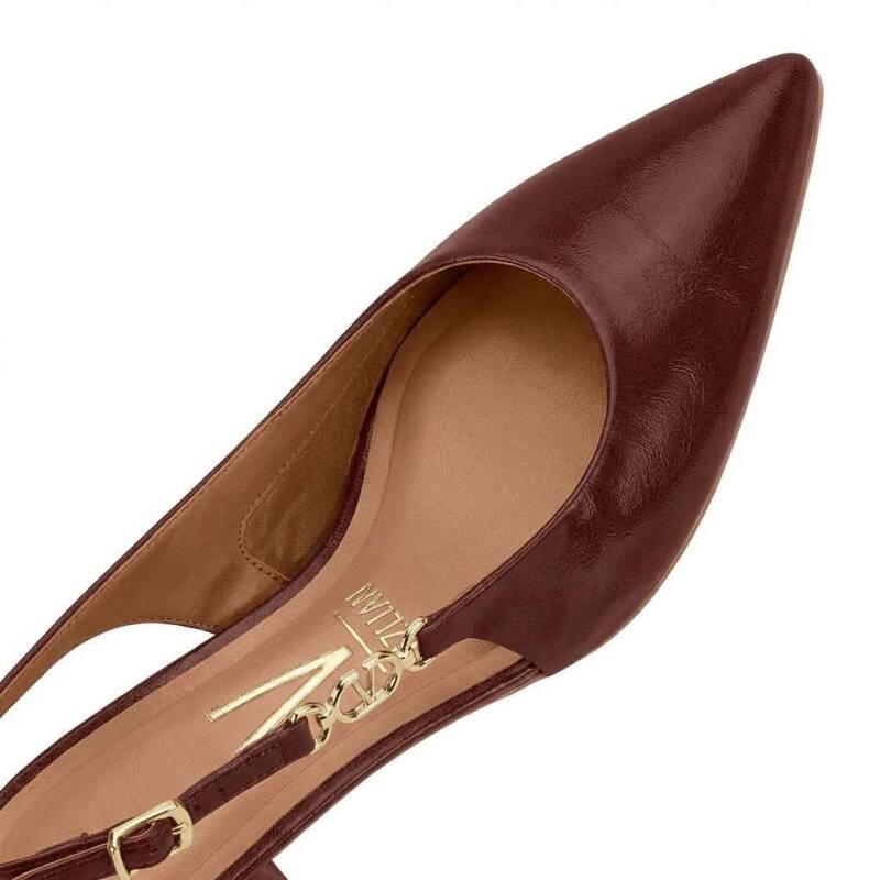 Sapato Vizzano Slingback Vermelho Feminino - Vermelho Vermelho 4