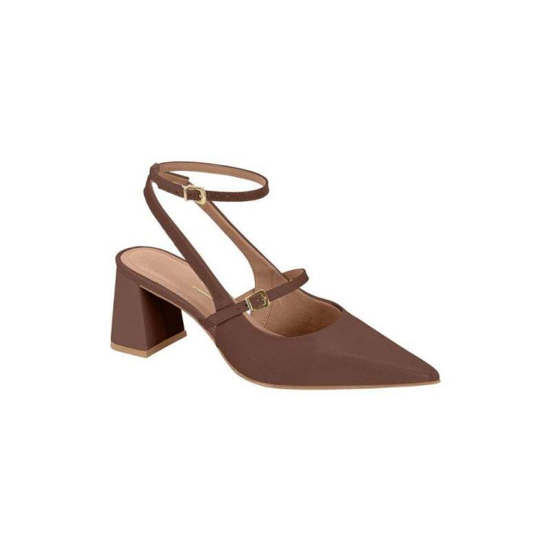 Sapato Vizzano Slingback Feminino Bico Fino