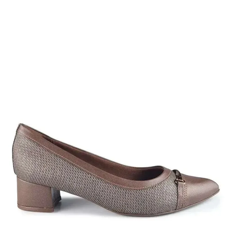 Sapato Piccadilly Taci Feminino - Marrom