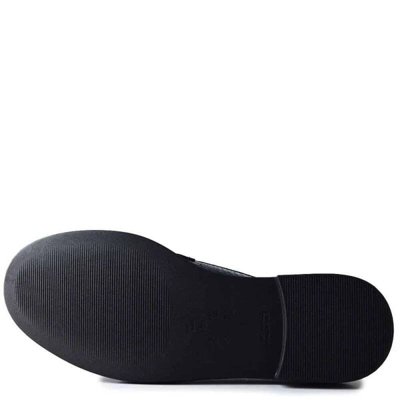 Mocassim Ramarim Croco Feminino - Preto Preto 5