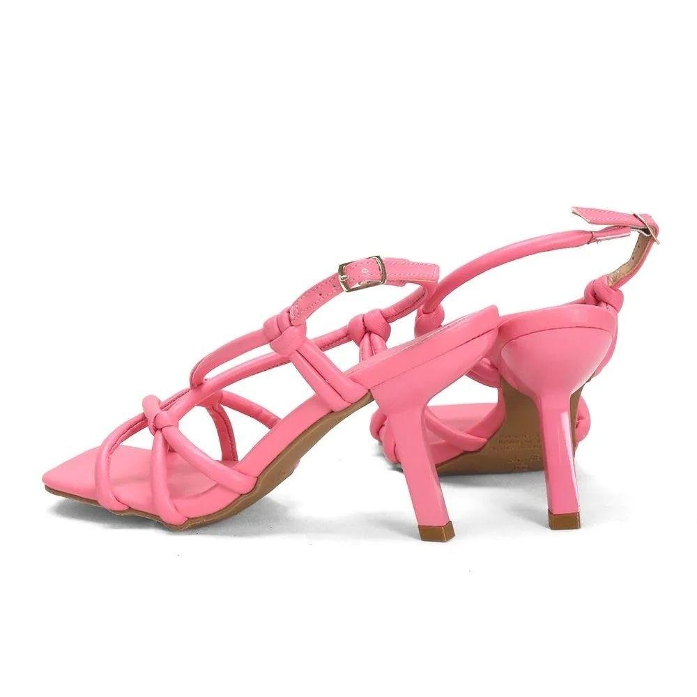 Sandália Nózinho Fluffy Ana Mello Rosa 3