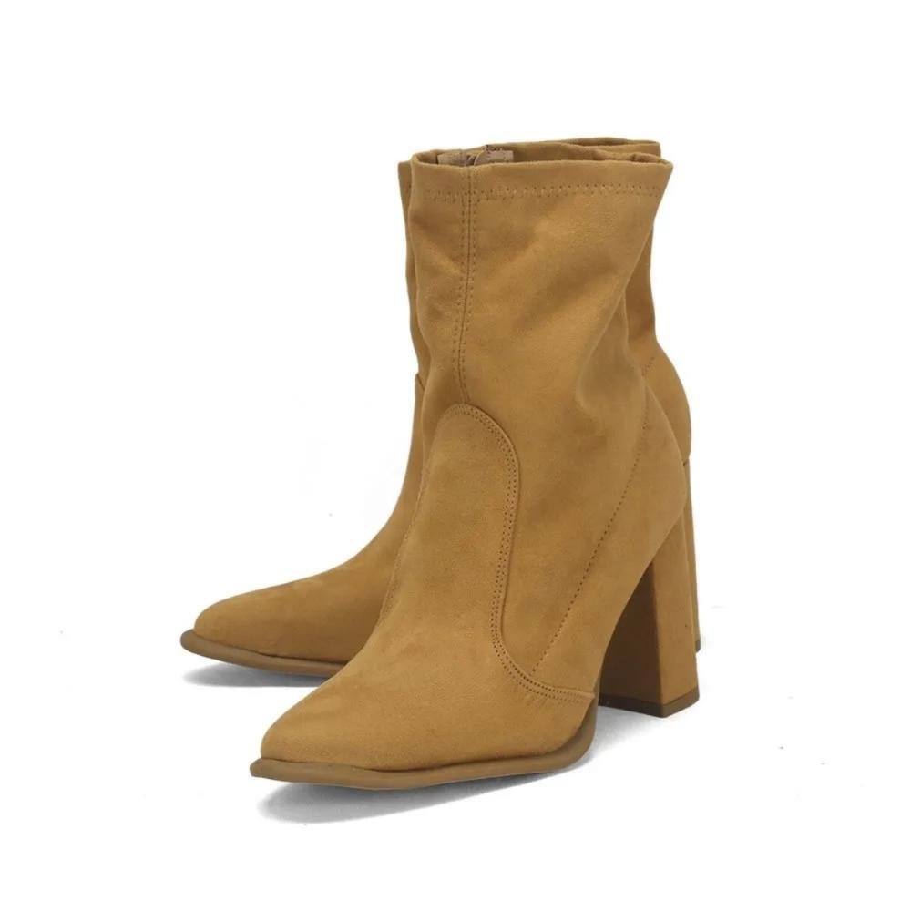 Bota cano curto doce de leite Marrom 2