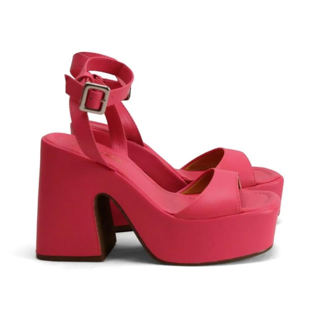 Sandália Meia Pata Salto Alto