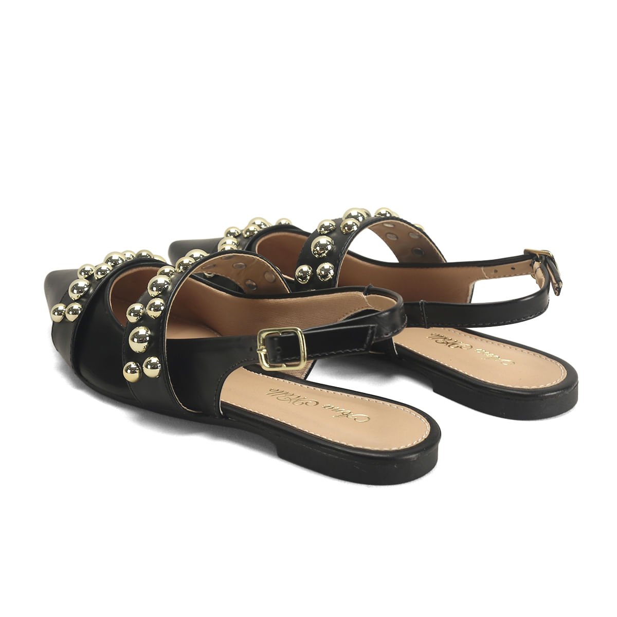 Sapatilha Slingback com Apliques de Esfera Ana Mello Preto 3