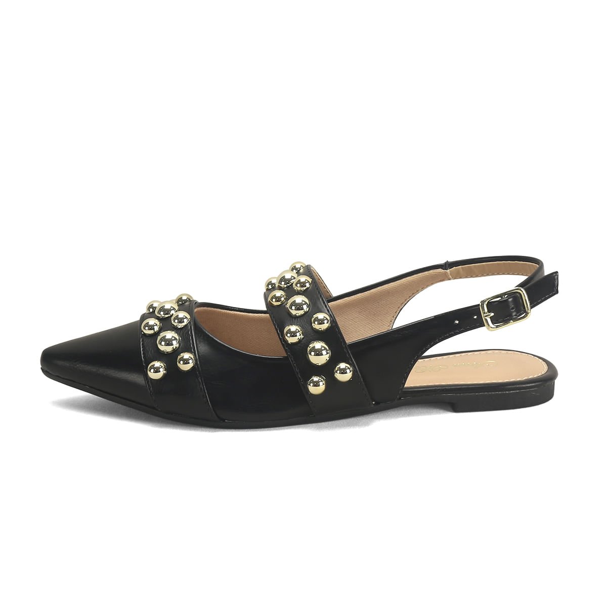 Sapatilha Slingback com Apliques de Esfera Ana Mello Preto 4