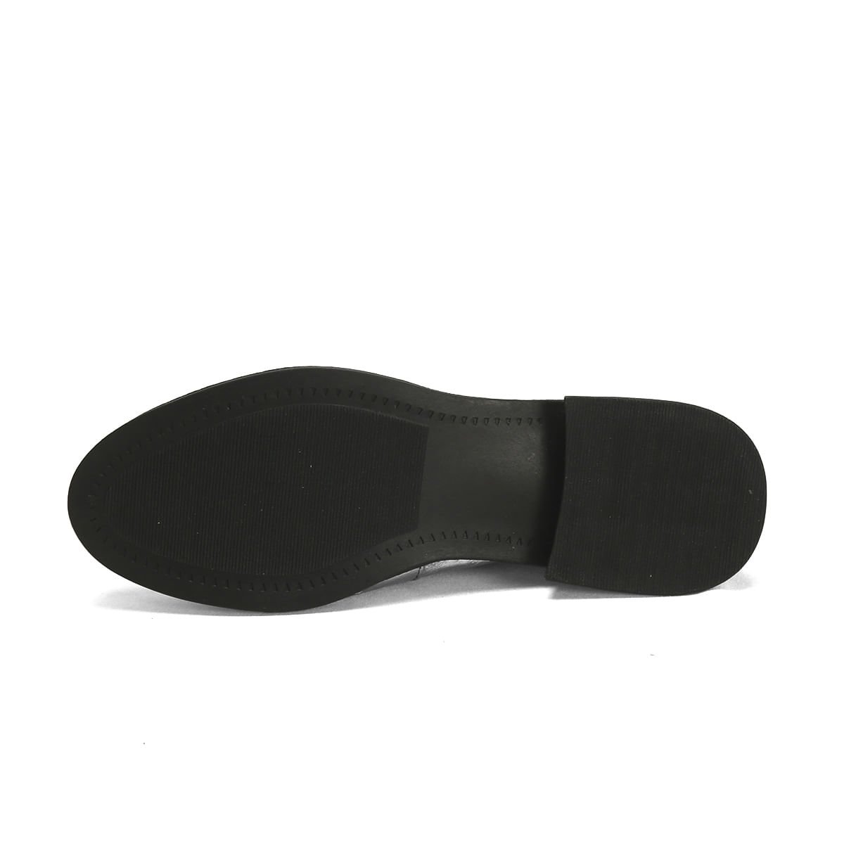 Mocassim couro metalizado ônix com aplicações ônix Prata 5