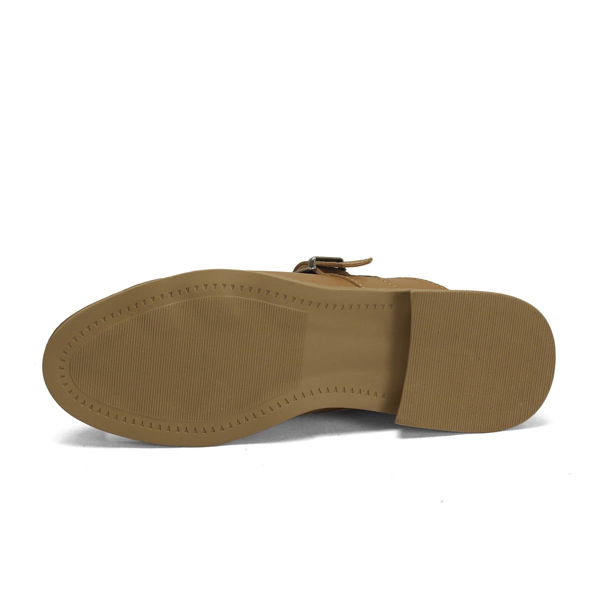 Mule Couro Retrô Caramelo Elegante Confortável Bege 5