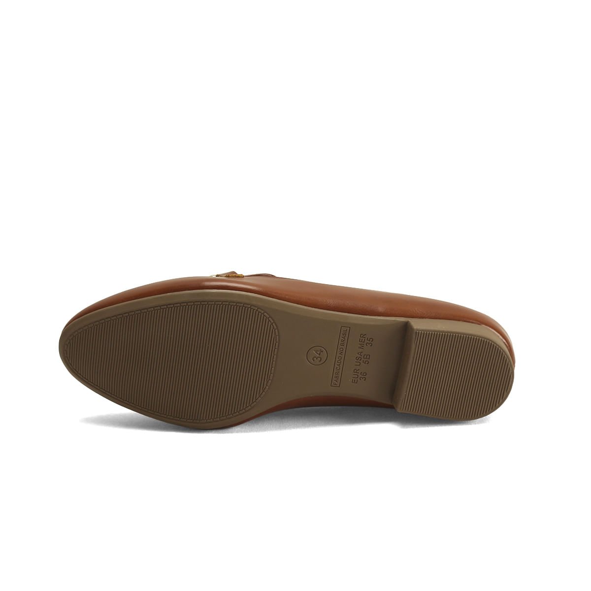 Mocassim Feminino Clássico Para o Dia a Dia Ana Mello Marrom 5