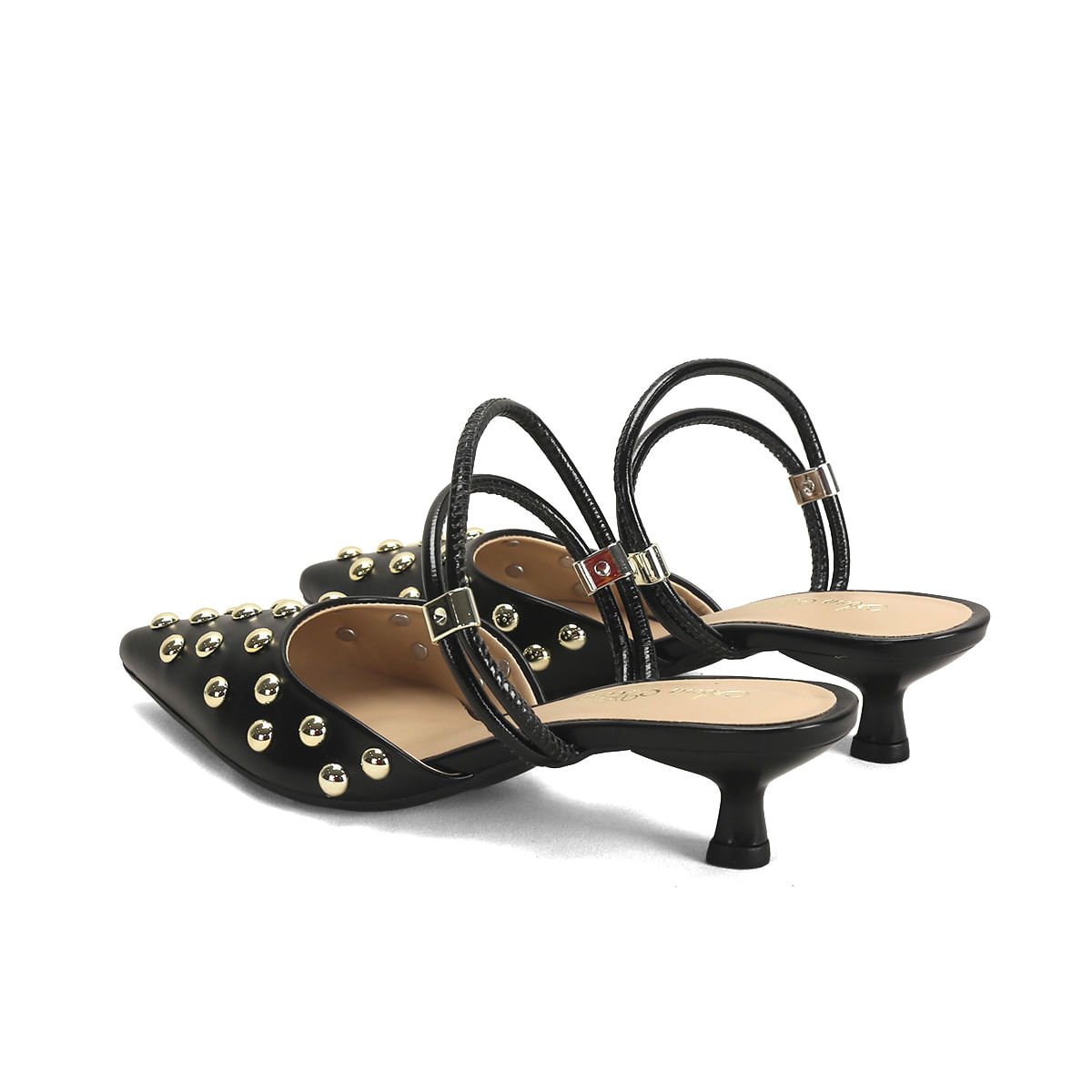 Slingback Básico Feminino com Calce Fácil Ana Mello Preto 3