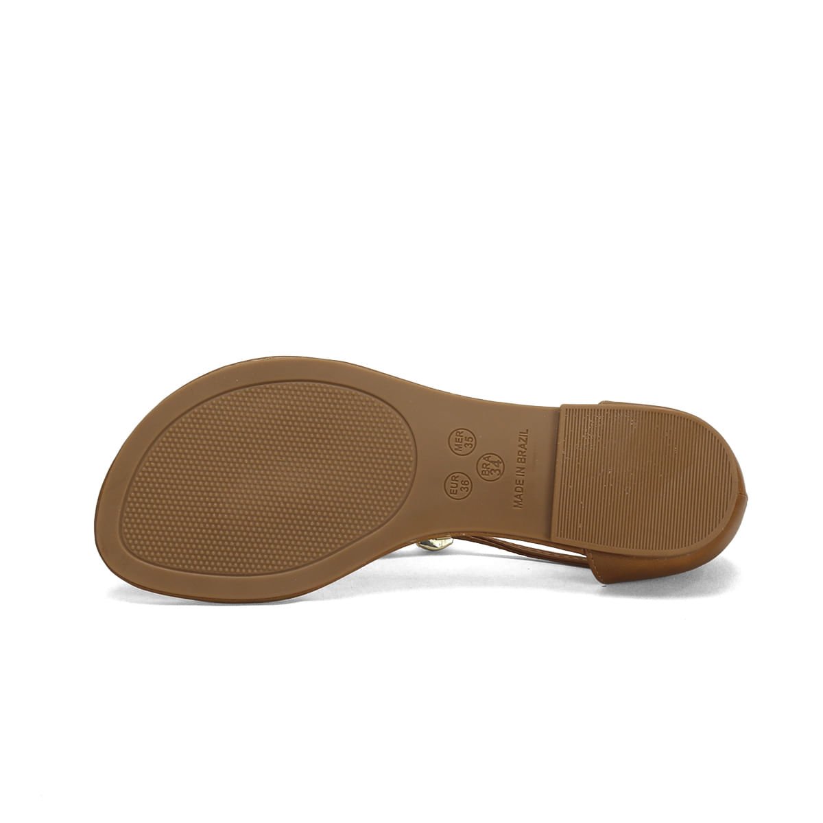 Rasteira Pedrarias Marmorizadas Caramelo Confortável Bege 5