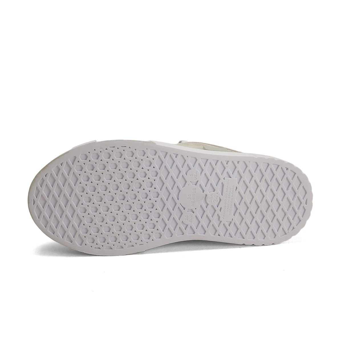 Tênis Camurça Cinza Cadarço Pesponto 4cm Bege 5