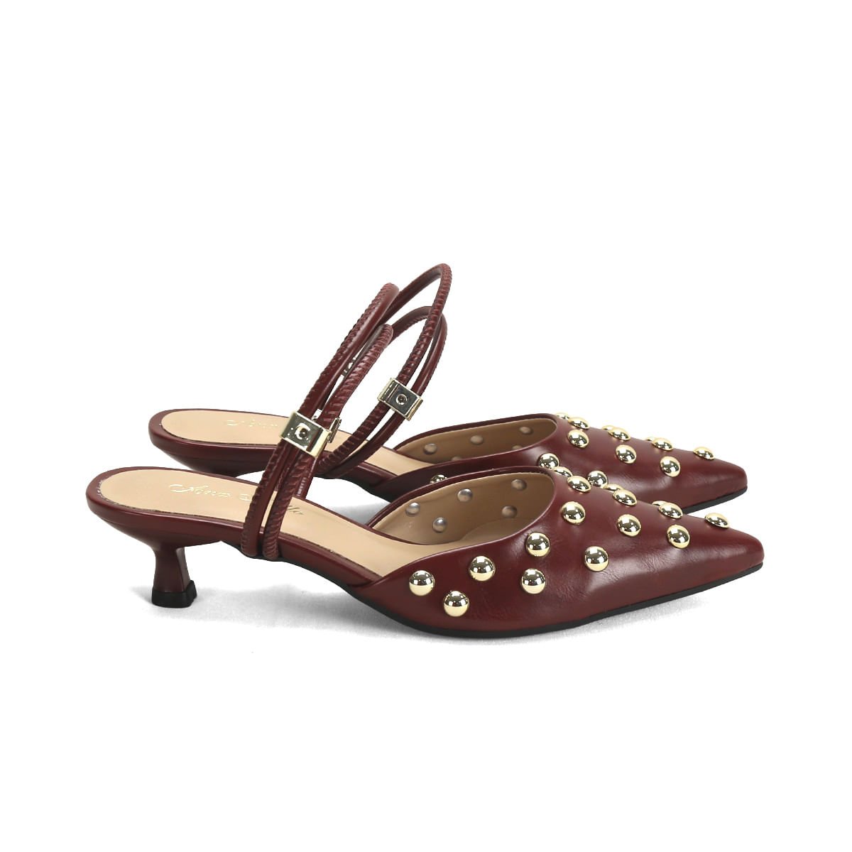 Slingback Feminino Bico Fino Calce Fácil Ana Mello