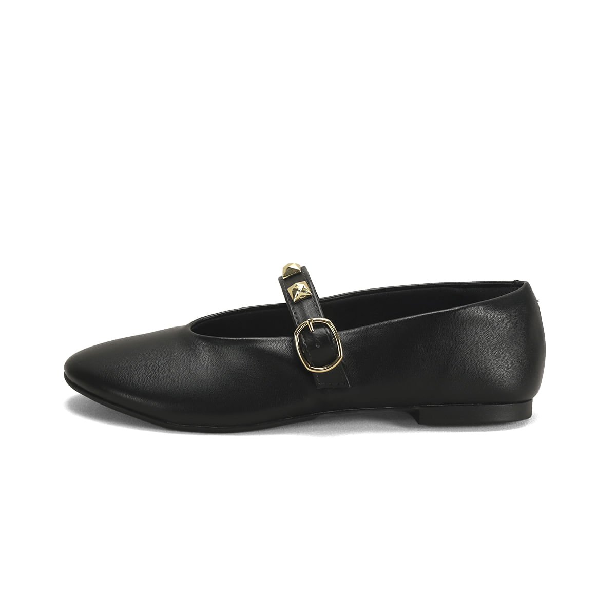 Sapatilha Boneca com Tachas Piramidais Ana Mello Preto 4