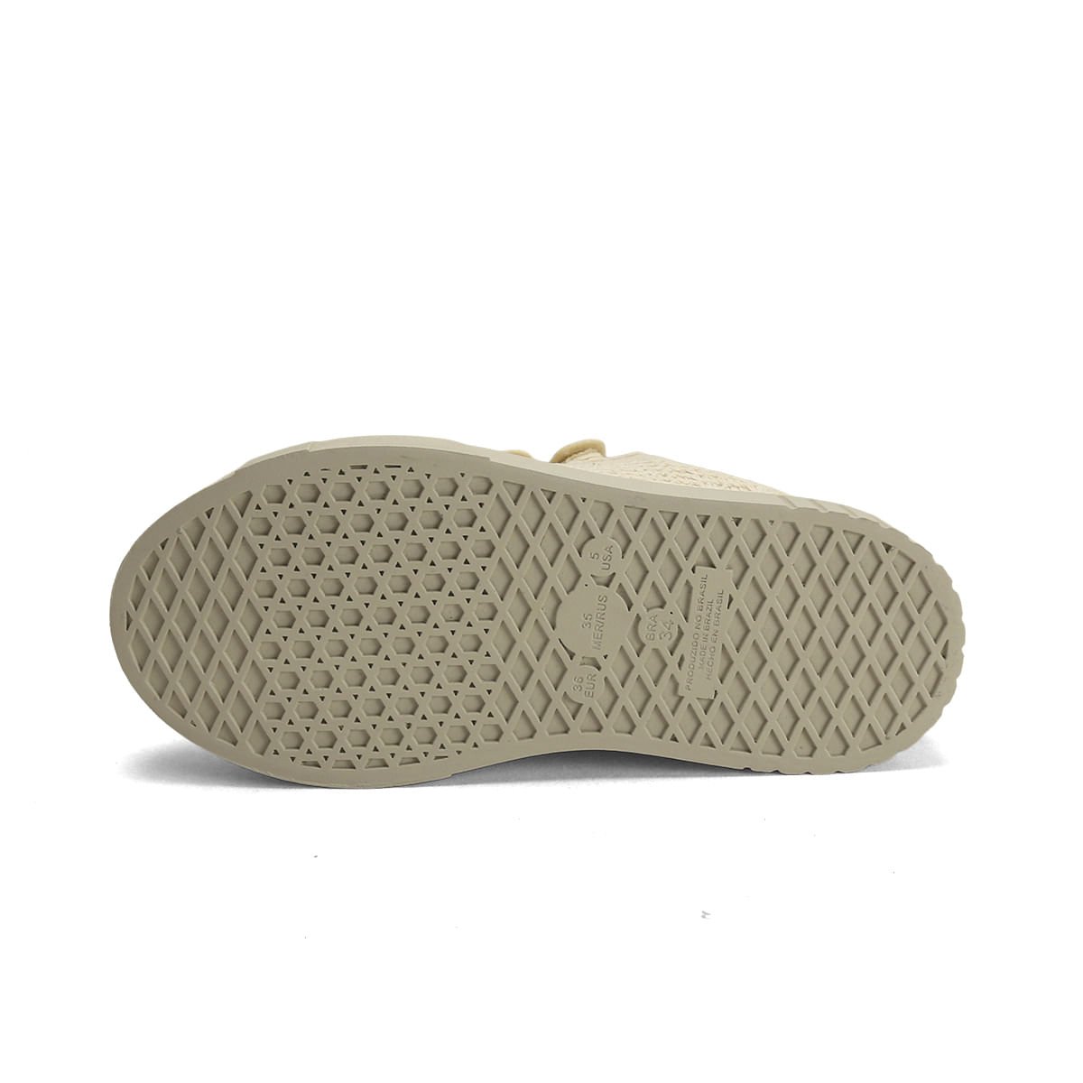Tênis Velcro Napa Ana Mello Trama Casual Bege 5