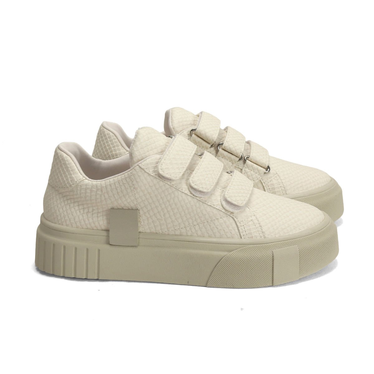 Tênis Velcro Escamas Ana Mello Napa Conforto