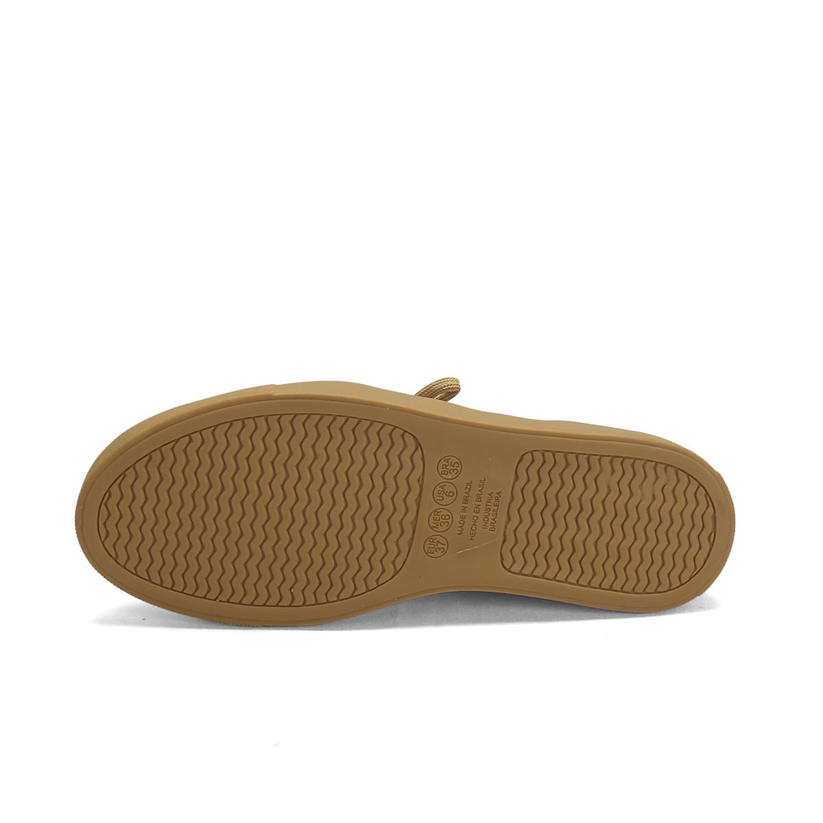 Tênis camurça couro caramelo com listra off white Marrom 5