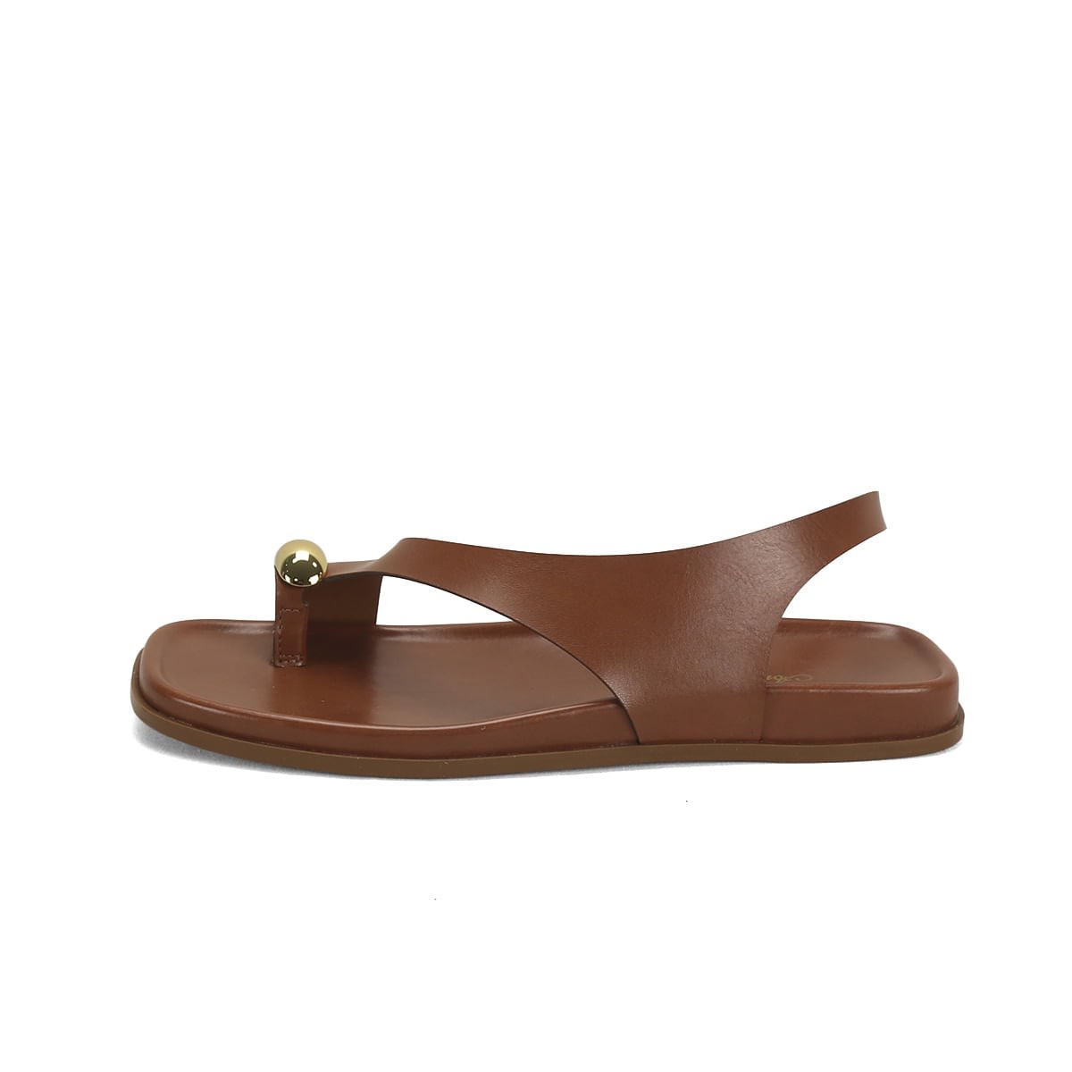 Papete dedinho dourado caramelo Marrom 4