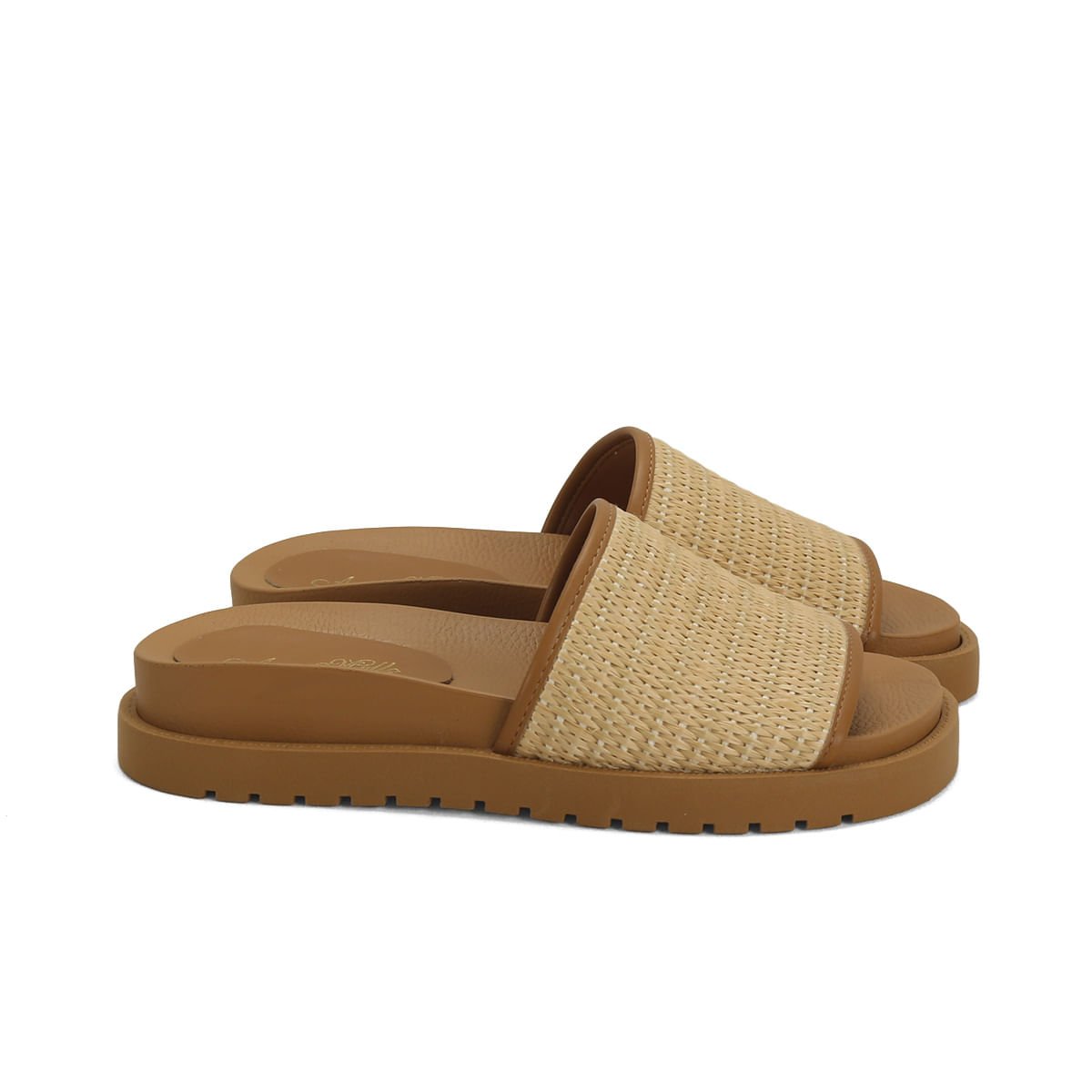 Papete slide palha com caramelo