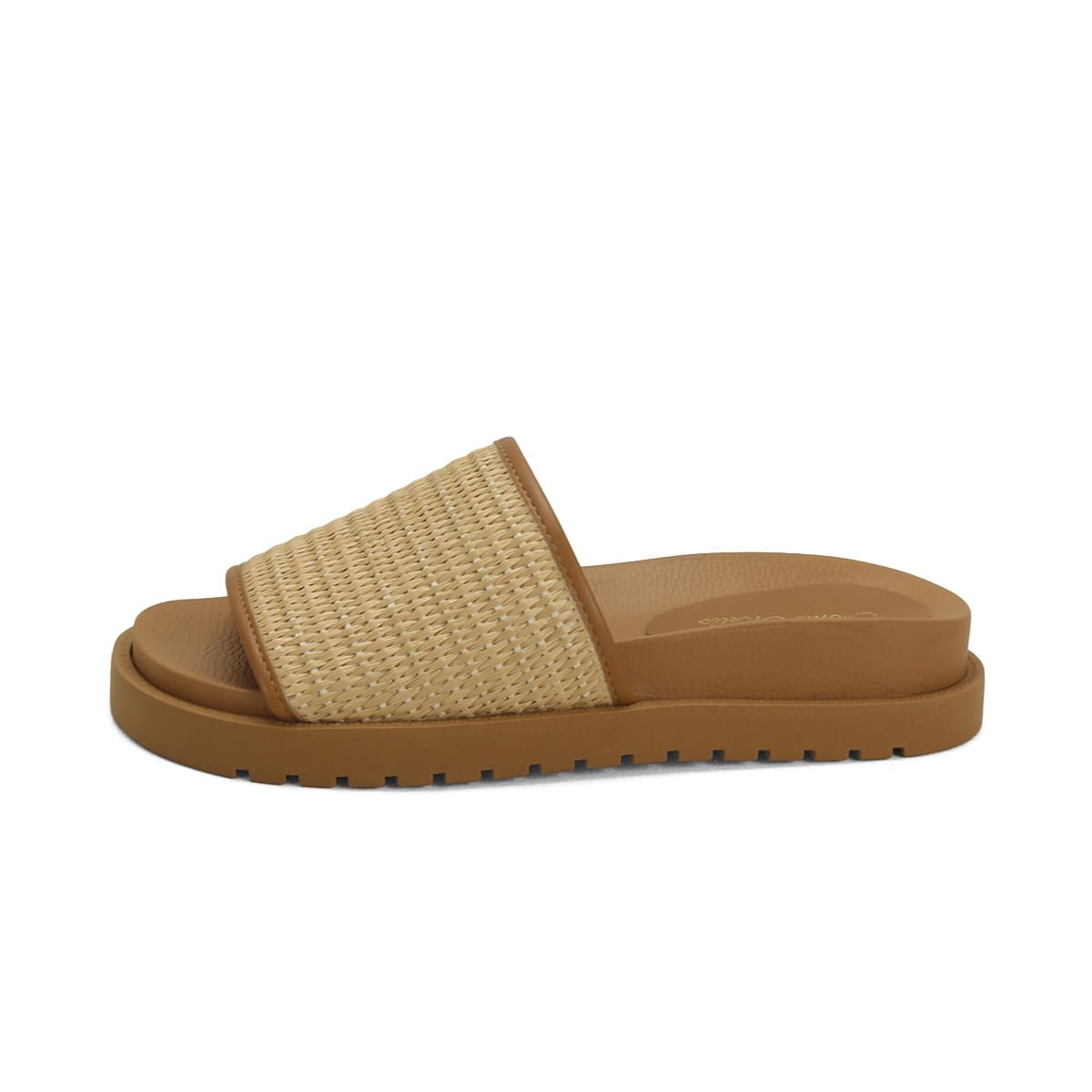 Papete slide palha com caramelo Marrom 4