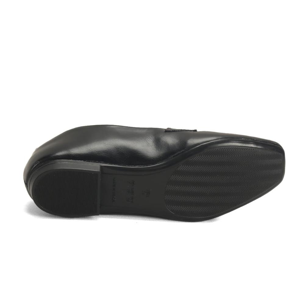 Mocassim de Napa com Aplicação de Esferas Ana Mello Preto 5