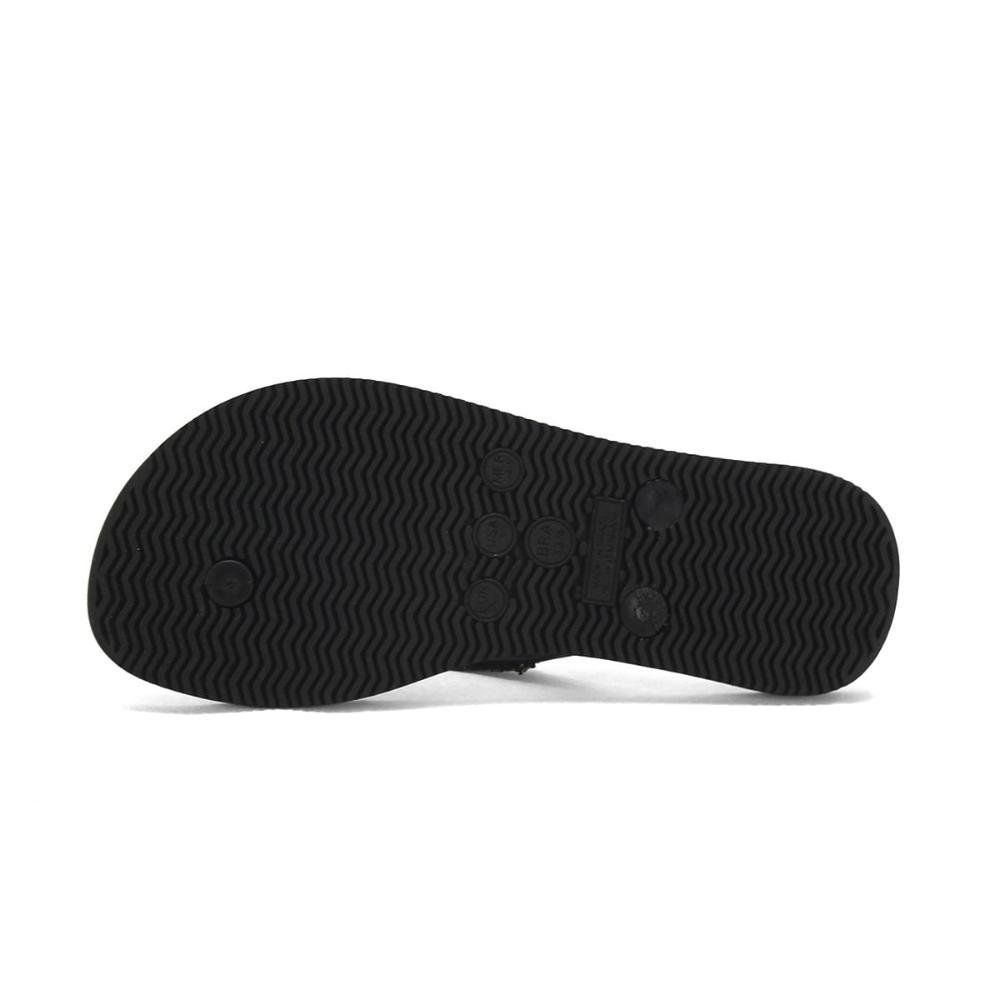 Chinelo de borracha preto Preto 5