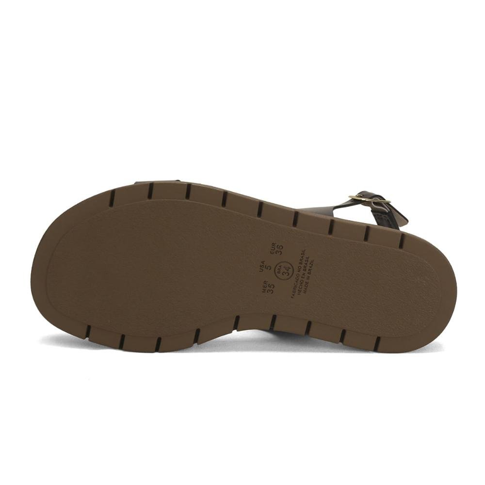 Flatform confort com pedra café Marrom 5