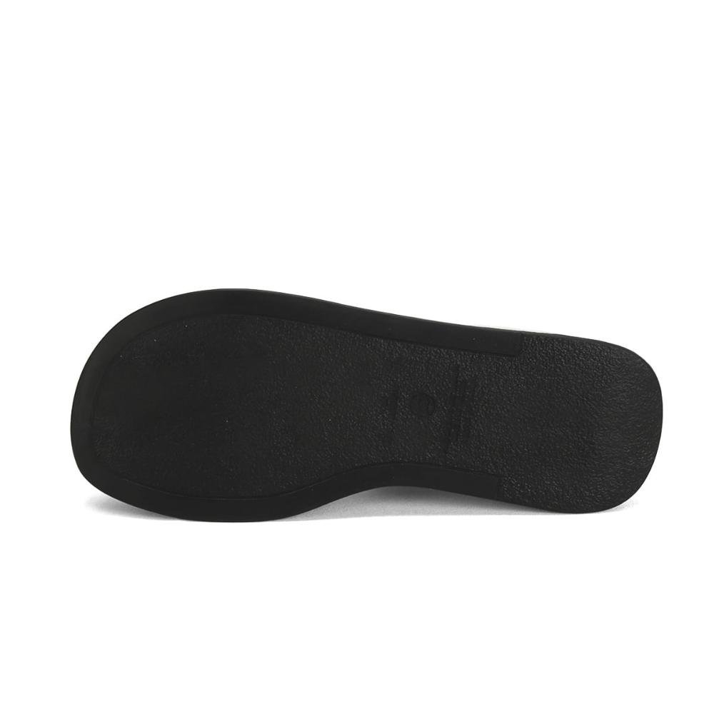 Flatform preta com peça orgânica ouro light  Preto 5