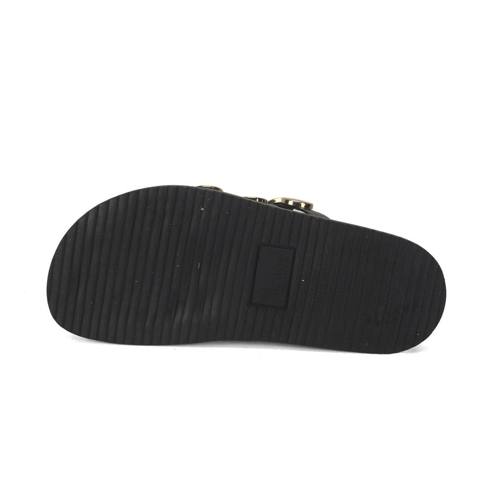 Papete confort preta com bolas ouro Preto 5