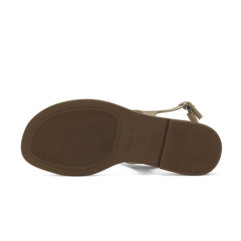 Rasteira dedinho ouro light Dourado 5