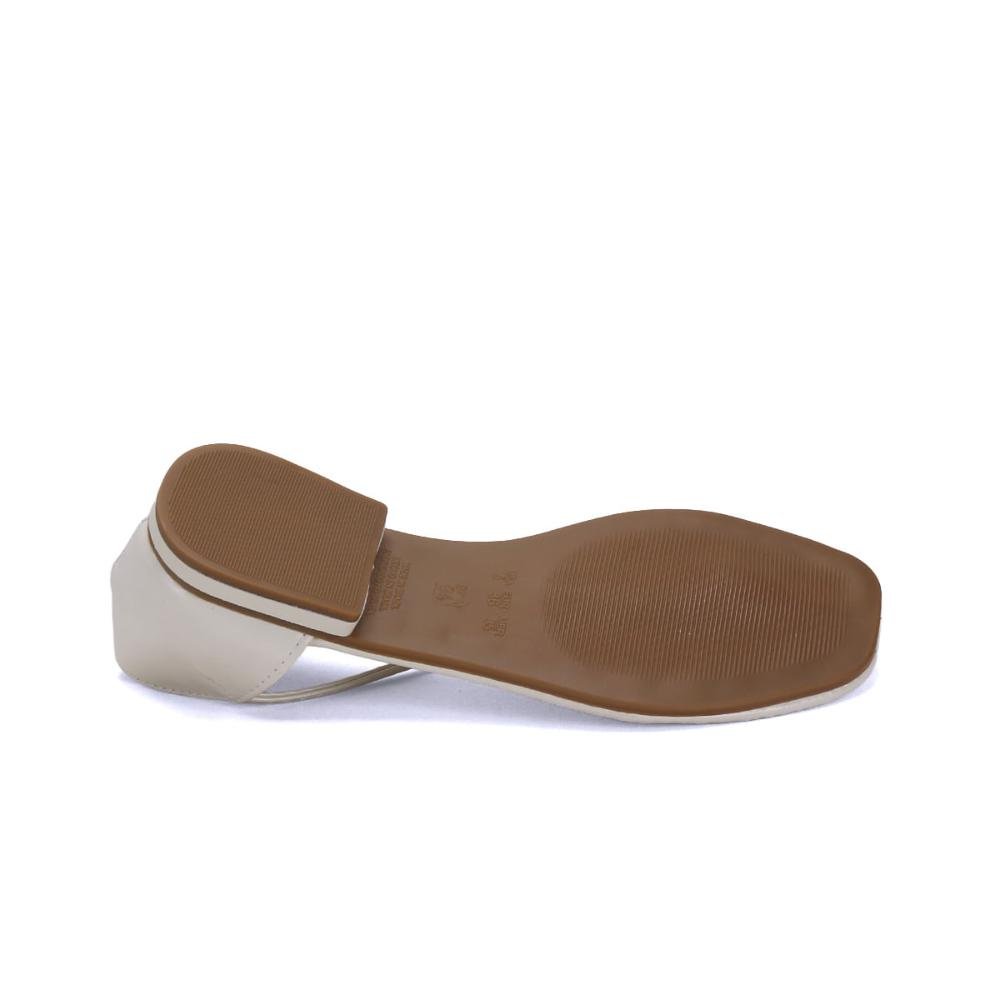 Rasteira napa off white Branco 5